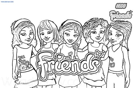 lego friends printables